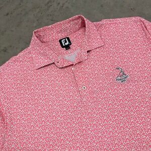 Footjoy Men's Performance Golf Polo Pinehurst Golf Course Logo